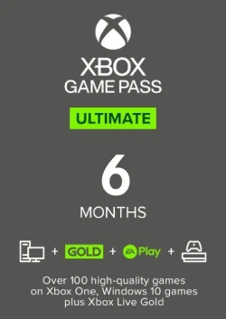 6 Month Xbox Game Pass Ultimate Xbox One-PC