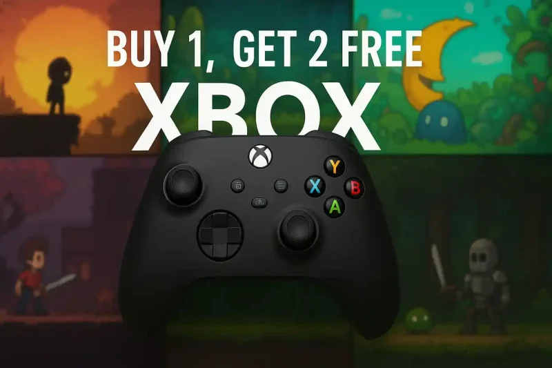 Oferta „Buy One, Get Two Free” pe Xbox: peste 300 de jocuri incluse