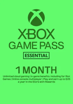 Xbox Game Pass Essential - 1 Month Membership