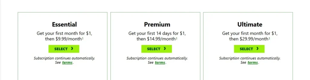 Xbox Game Pass Ultimate 1$