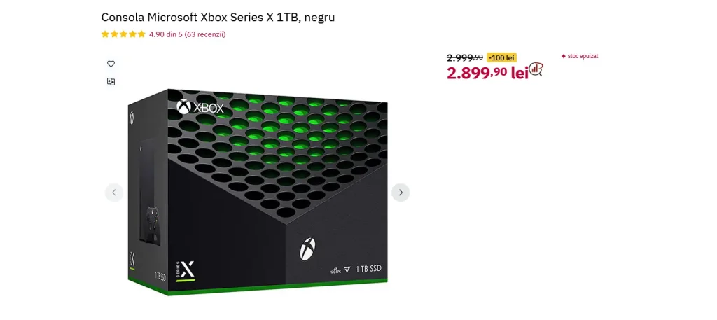 creștere de preț Xbox Series